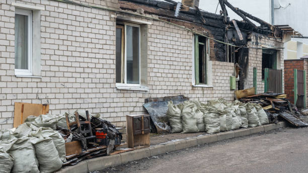 Professional Soot Cleanup technician working in Farmington, MN